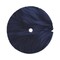 FabricLA 30" Dark Navy Blue Faux Fur Christmas Tree Skirt - Fluffy Plush Tree Skirt (72cm) for Holiday Decorations
